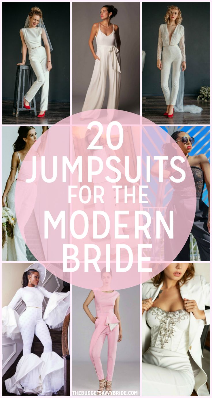 the top 20 jumpsuits for the modern bride