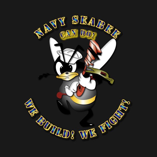 Check out this awesome 'Navy+SeaBee+-+w+Wrench' design on @TeePublic! Seabees Navy, Us Navy Seabees, Navy Seabees, Navy Chief, Marine Mom, Navy Mom, Military Insignia, Im Proud Of You, Navy Military