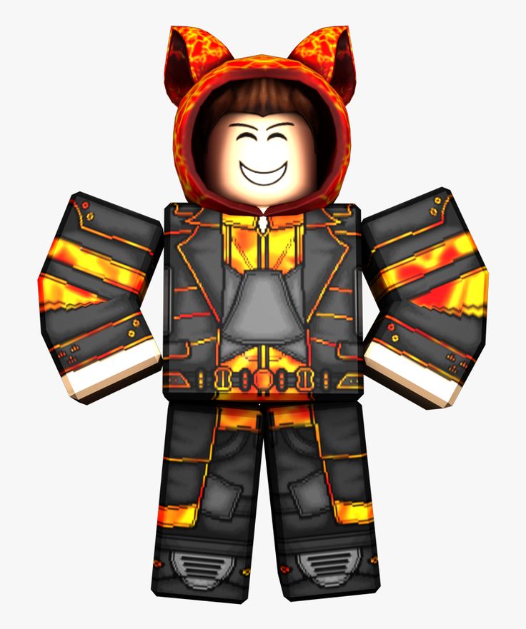 a paper toy that looks like a person wearing a cat suit and hoodie with flames on