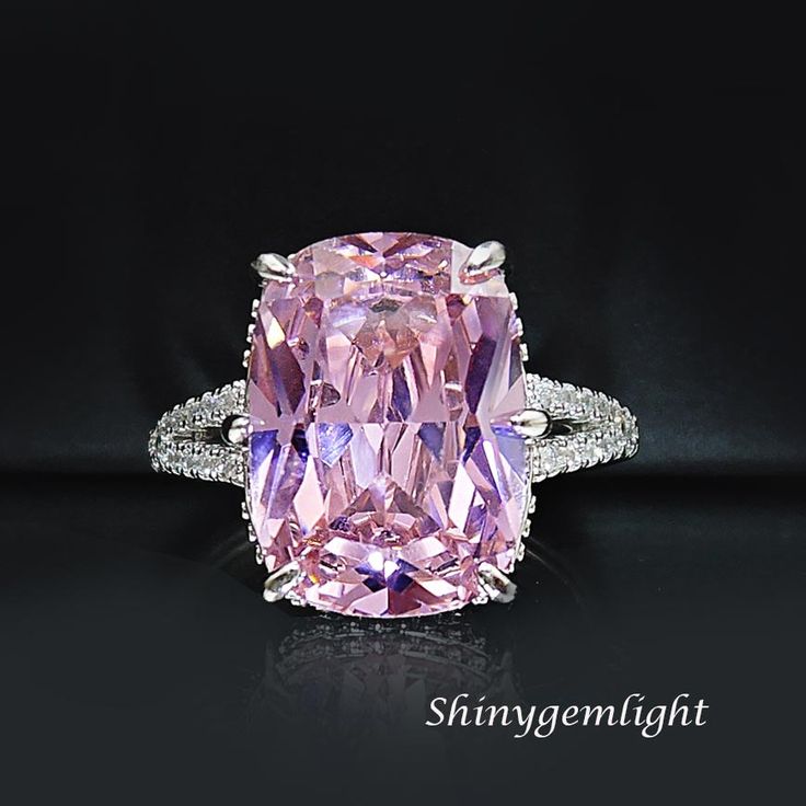 Emerald And Sapphire Silver Ring | Shinygemlight Pink Rings, Sapphire Silver Ring, Pink Engagement Ring, Pink Emerald, Animals Photography, Expensive Jewelry Luxury, Unusual Rings, Shiny Objects, Pink Sapphire Ring