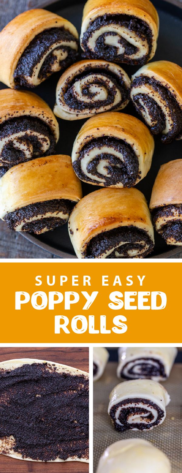 there are several different types of poppy seed rolls