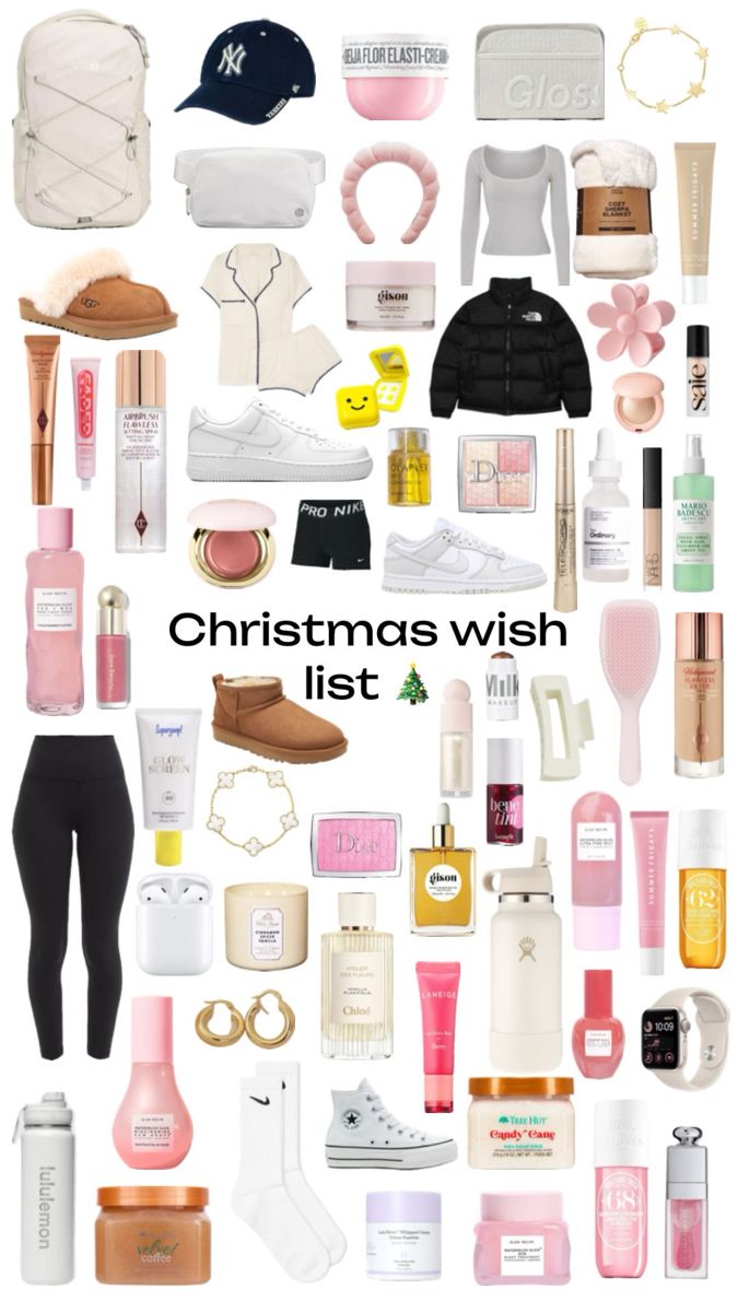 the christmas wish list is filled with all kinds of items