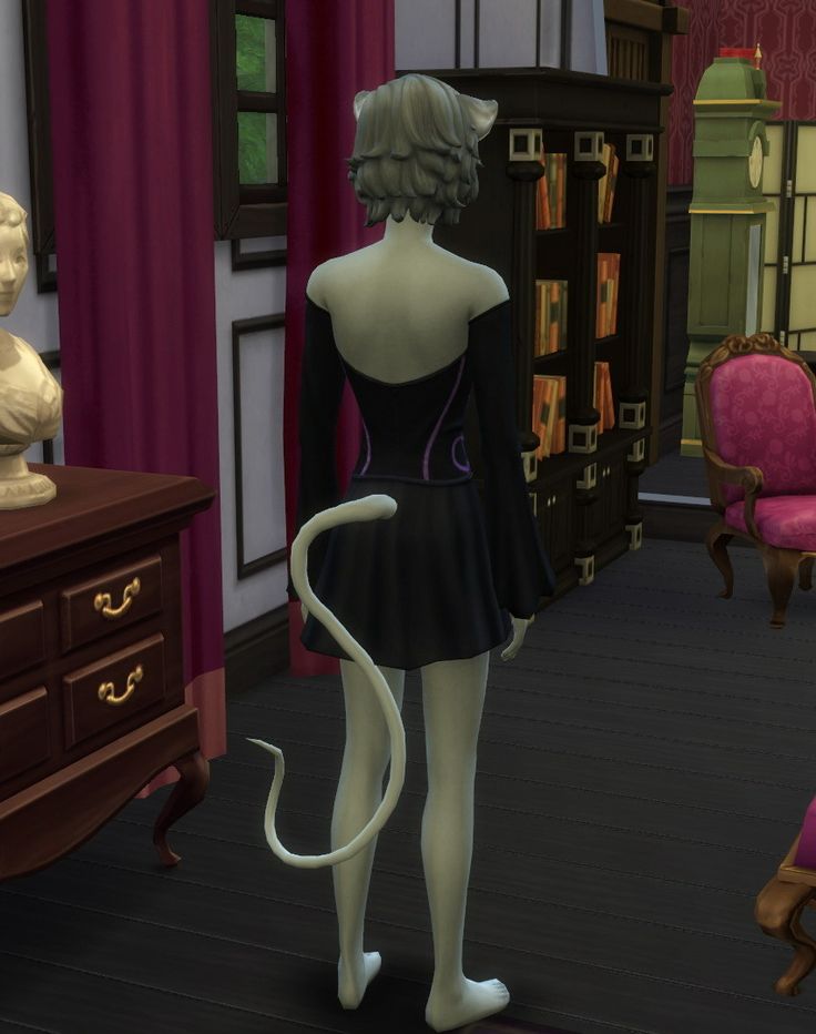 Mouse tail | Sims 4, Sims, Sims 4 teen