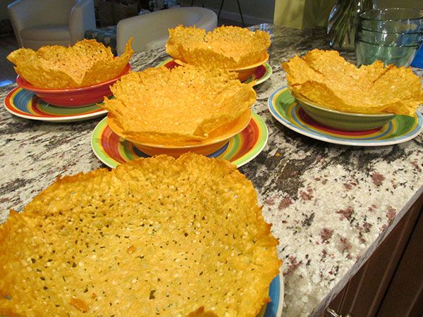 several plates with different types of food on them