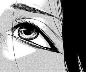 Manga Eyes, Artwork Wallpaper, Pola Sulam, Wallpaper Animes, Japanese Graphic Design, Edgy Wallpaper, Gothic Anime, Arte Inspo, Drawing Inspo