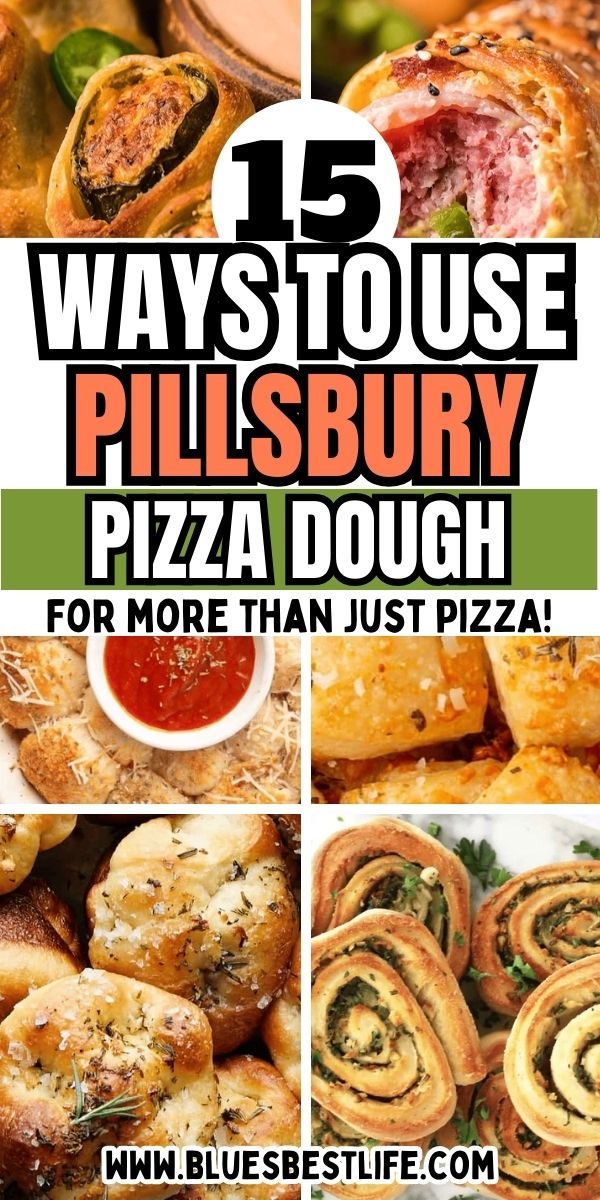 A collection of recipes using Pillsbury pizza dough. Pillsbury Pizza Dough Recipes, Pillsbury Pizza Crust Recipes, Dinner Dessert Ideas, Pillsbury Pizza Dough, Pillsbury Pizza Crust, Pizza Dough Recipes, Pillsbury Pizza, Store Bought Pizza Dough, Canned Biscuits