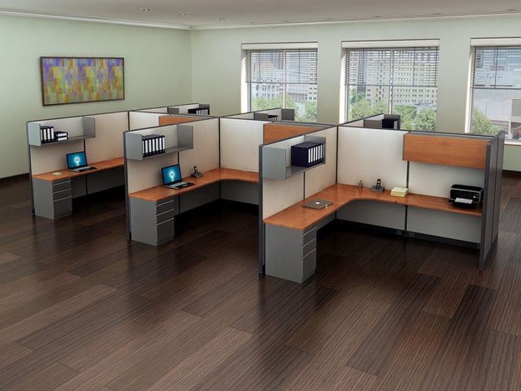 Listing Image | Cubicle design, Workstations design, Modern office cubicle