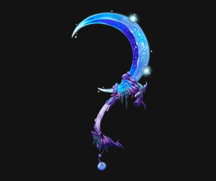 the letter c is made up of blue and purple paint on a black background with water droplets