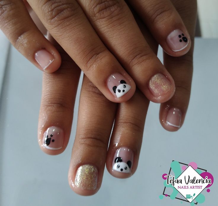 Kids Nail Designs Short, Nails Girls Kids, Kid Manicure Ideas, Girls Nail Designs Kids, Nail Art Kids Girl, Kid Nails Designs, Children Nails Designs For Kids, Girl Nails Kids, Kids Nail Designs Simple