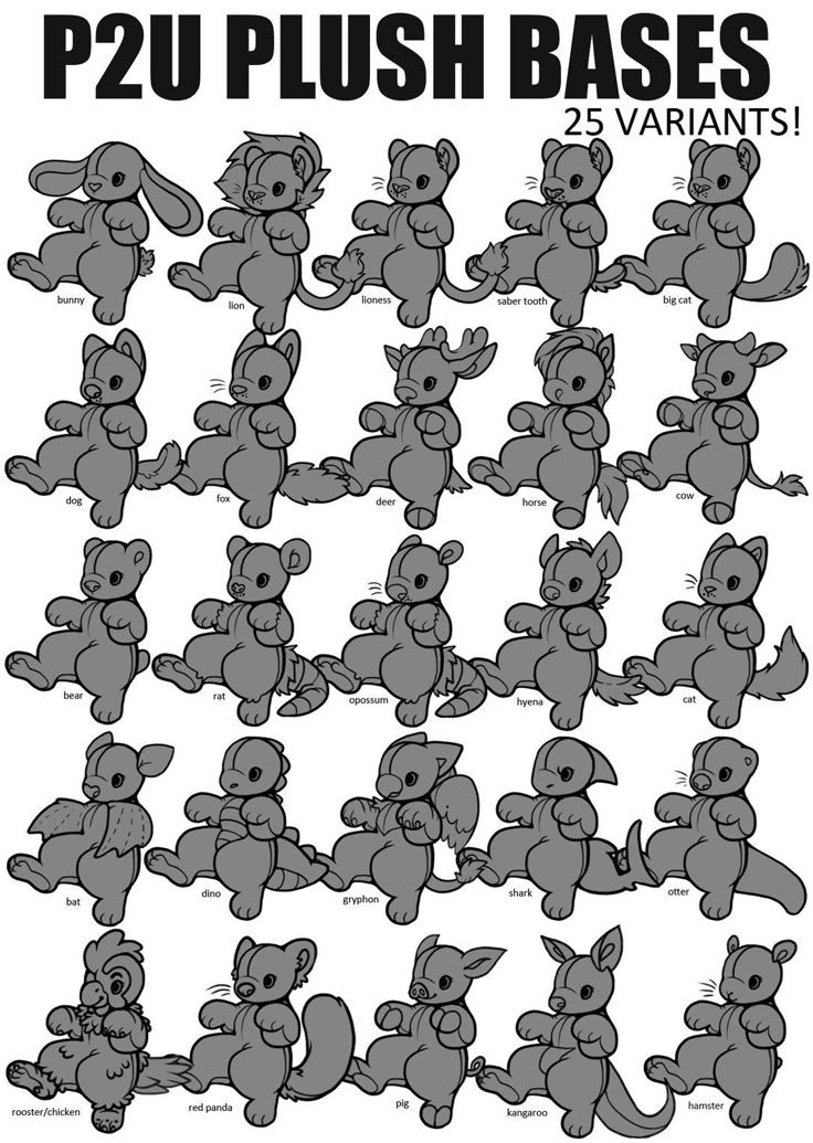 cartoon mouses with various poses and numbers to make them look like they are dancing