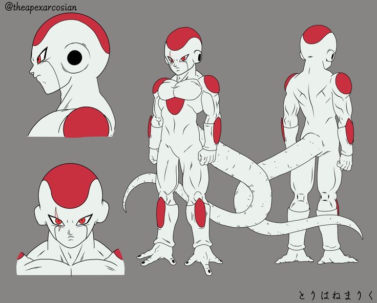 the concept art for an animated character