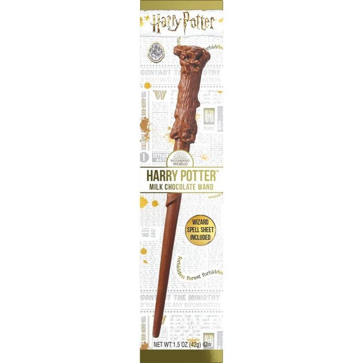 the harry potter wand is in its packaging