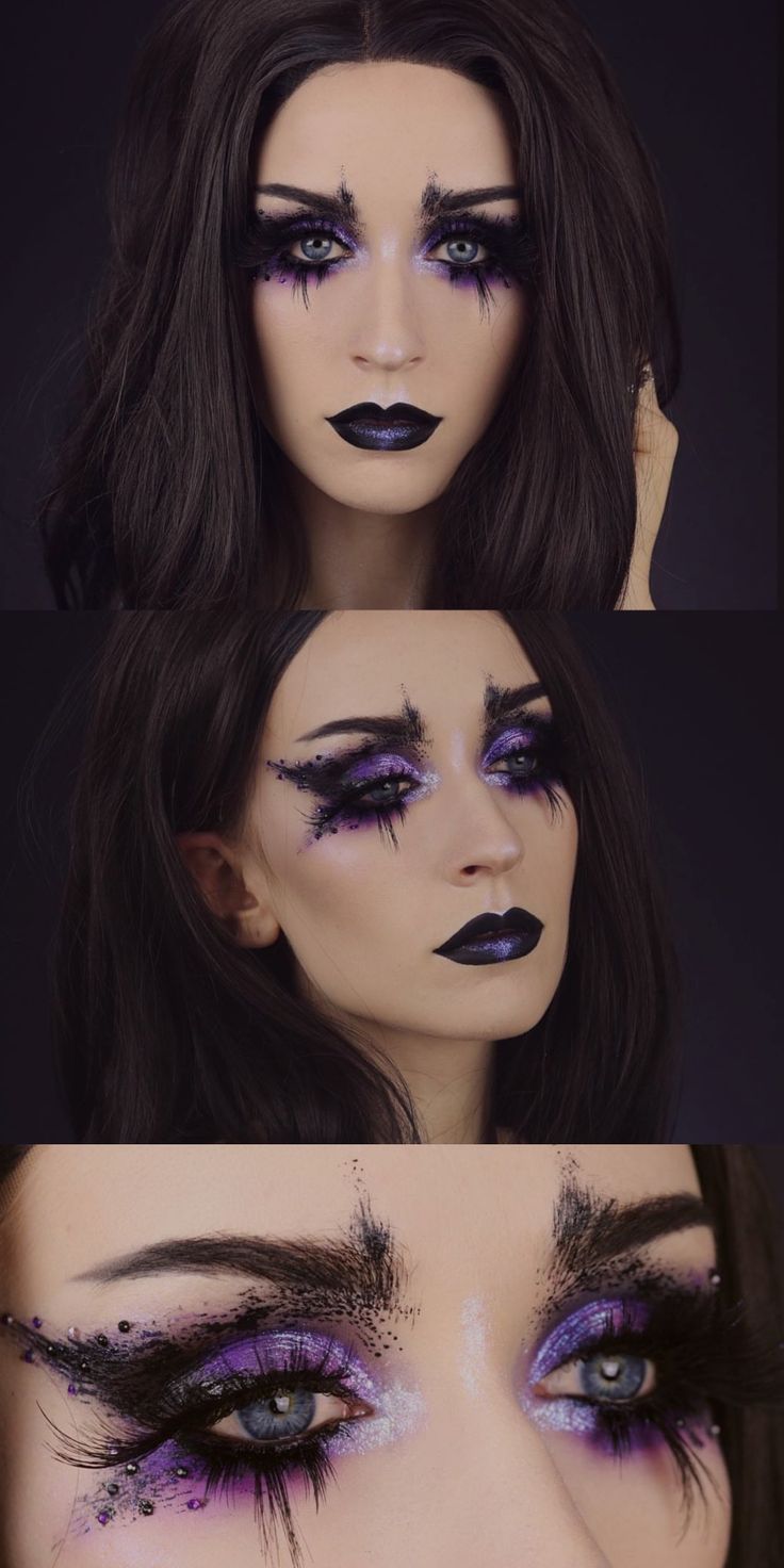 Fallen Angel Halloween Makeup Fallen Angel Diy Costume, Halloween Fallen Angel Makeup, Gothic Angel Makeup, Fallen Angel Makeup Halloween Eye, Fallen Angel Makeup Tutorial, Fallen Angel Make Up Halloween, Bad Angel Makeup, Fallen Angel Makeup Ideas, Dark Angel Costume Ideas