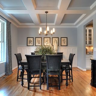 the dining room is clean and ready for us to use