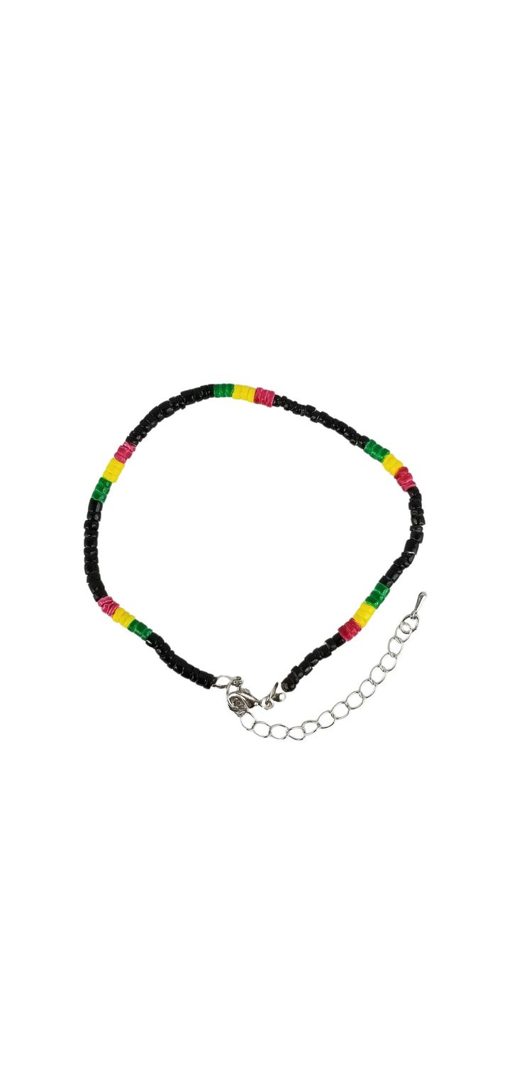 Bob Marley Anklet, Reggae-Rasta-Jamaica-Africa-Afrocentric-Island-Caribbean Anklet, Kwanzaa-Christmas-Birthday-Holiday Gift. Get noticed.  Accessorize with style. Make a spontaneous cultural expression.  Experience the spirit of the African culture with these handcrafted and hand painted favorite pieces to capture the ethnicity that you've always wanted.  We offer the most popular jewelry designs and fashion accessories at the best price for him and for her. Set yourself in the mood. Make a purc Island Caribbean, Lafayette La, Popular Jewelry, Kwanzaa, African Culture, Anklet Jewelry, In The Mood, Bob Marley, Jewelry Designs