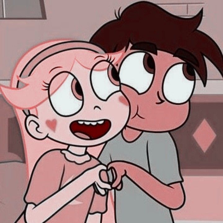 an animated image of two people hugging each other