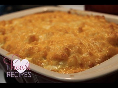 a casserole dish with cheese on top