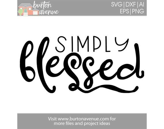 Free Blessed Svg File Free SVG PNG EPS DXF File