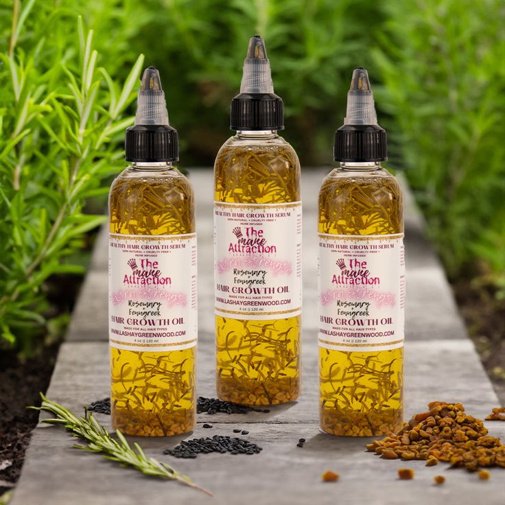 Extra Strength Rosemary + Fenugreek 3-In-1 Bundle - The Mane Attraction Herbal Hair Growth Oil, Herbal Hair Growth, Fine Mist Spray Bottle, Grease Hairstyles, Help Hair Grow, Extension Hair, Hair Secrets, Hair Masque, Herbal Hair