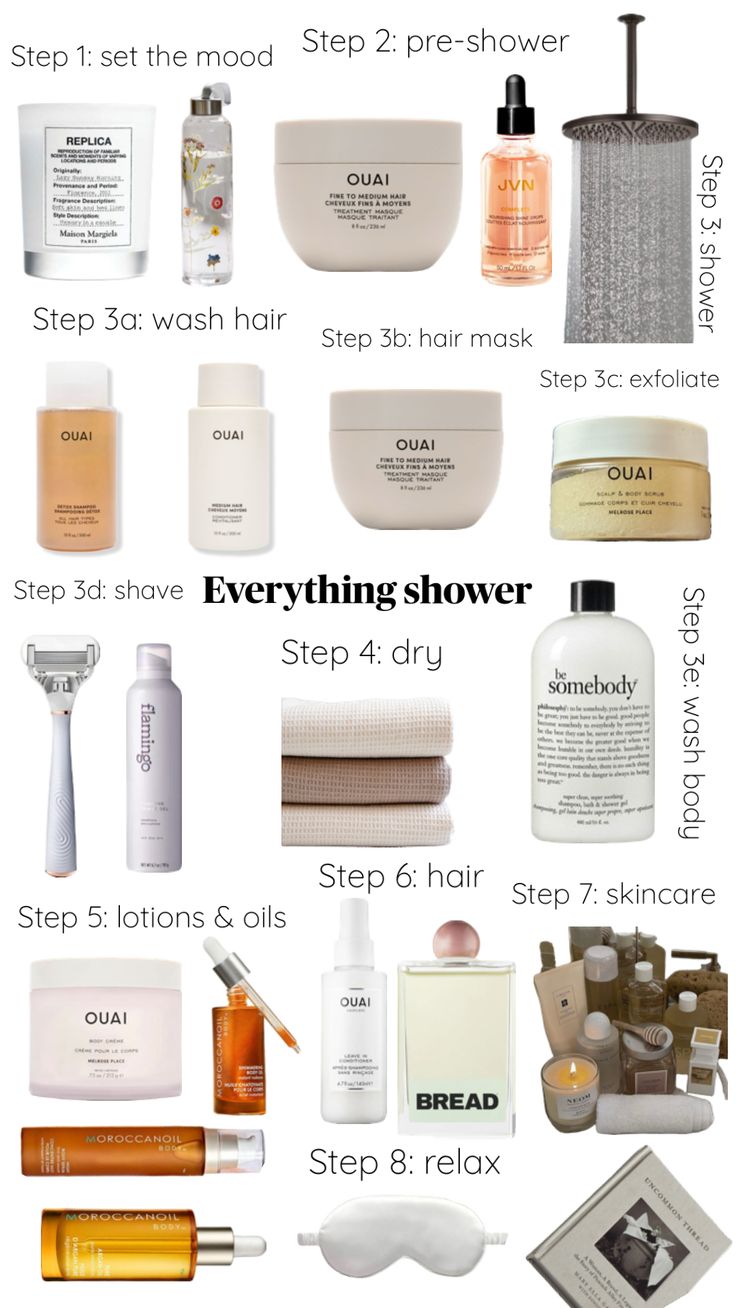 The routine that will leave you looking and smelling amazing! #everythingshower #ouai #shower #aesthetic #clean #itgirl #pintrest Shower Aesthetic, Healthy Hair Routine, Luxurious Hair, Aesthetic Clean, The Routine, Shower Skin Care, Bath And Body Care, Healthy Lifestyle Inspiration, Body Care Routine