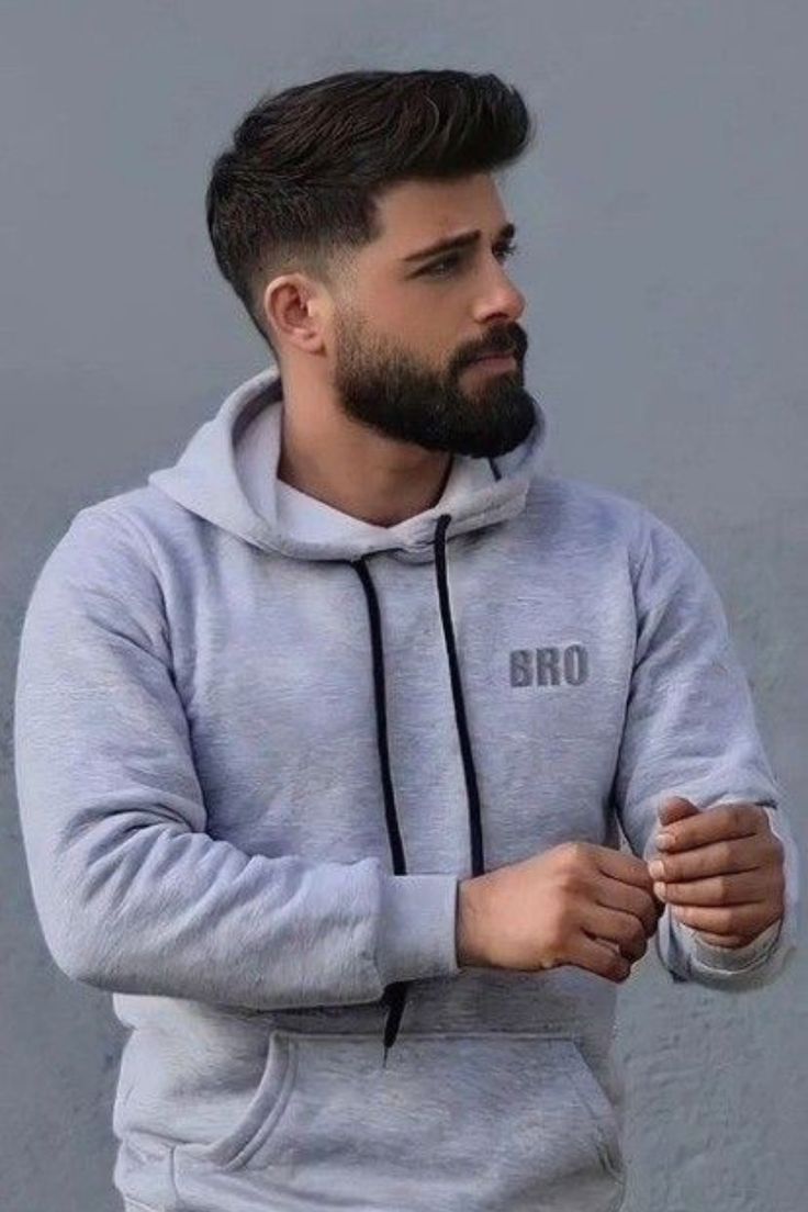 Thick Beard Styles For Men, Fade Haircut Men's With Beard, Thick Beard Styles, Hair And Beard Styles Haircuts Men's Cuts, Fade Beard Style, Business Man Haircut, Faded Beard Styles For Men, Selfie Men Ideas, Low Fade With Beard