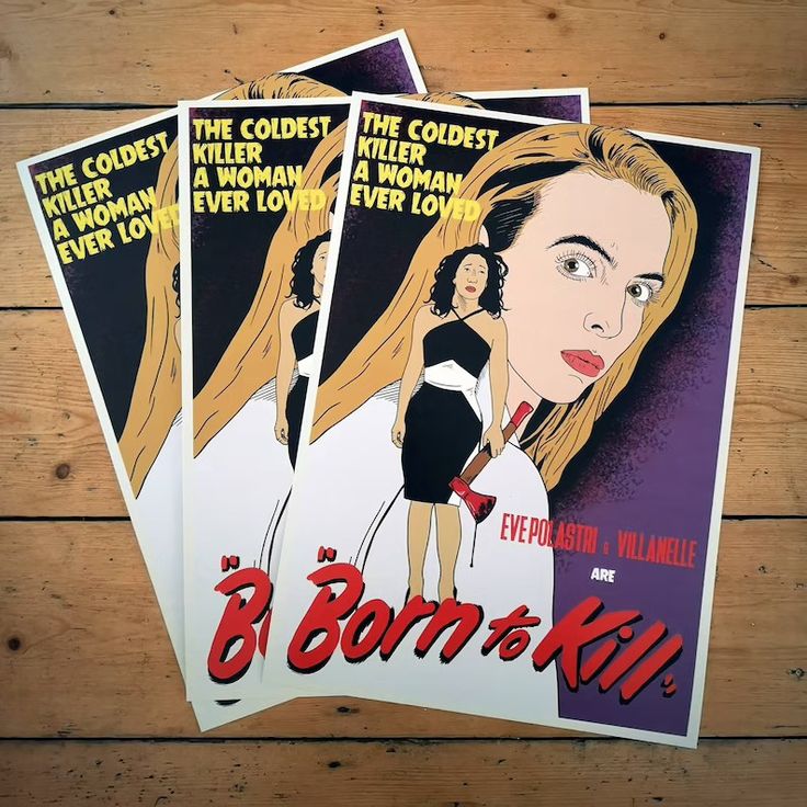 Eve Villanelle, Classic Films Posters, Custom Funko Pop, Custom Funko, Killing Eve, Film Poster, Classic Films, Custom Boxes, Funko Pop