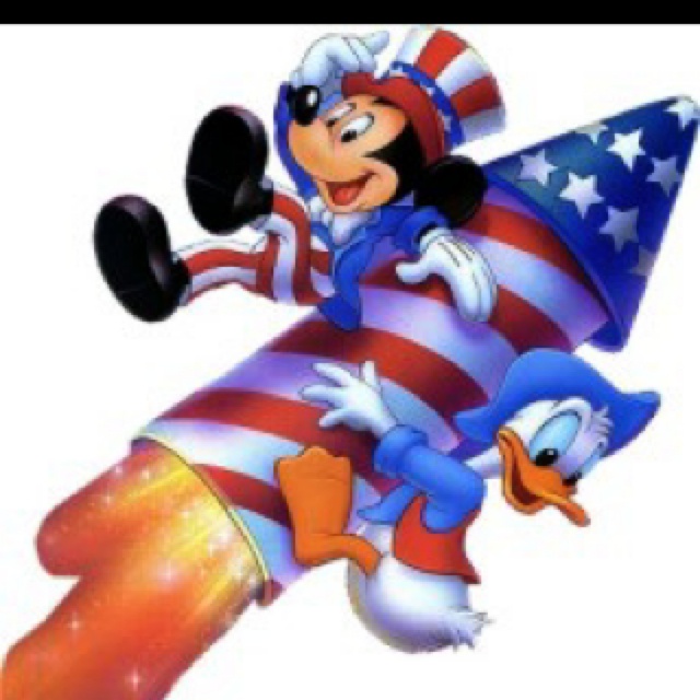 a cartoon character with an american flag on it's back and the words, don't forget to celebrate in heaven today