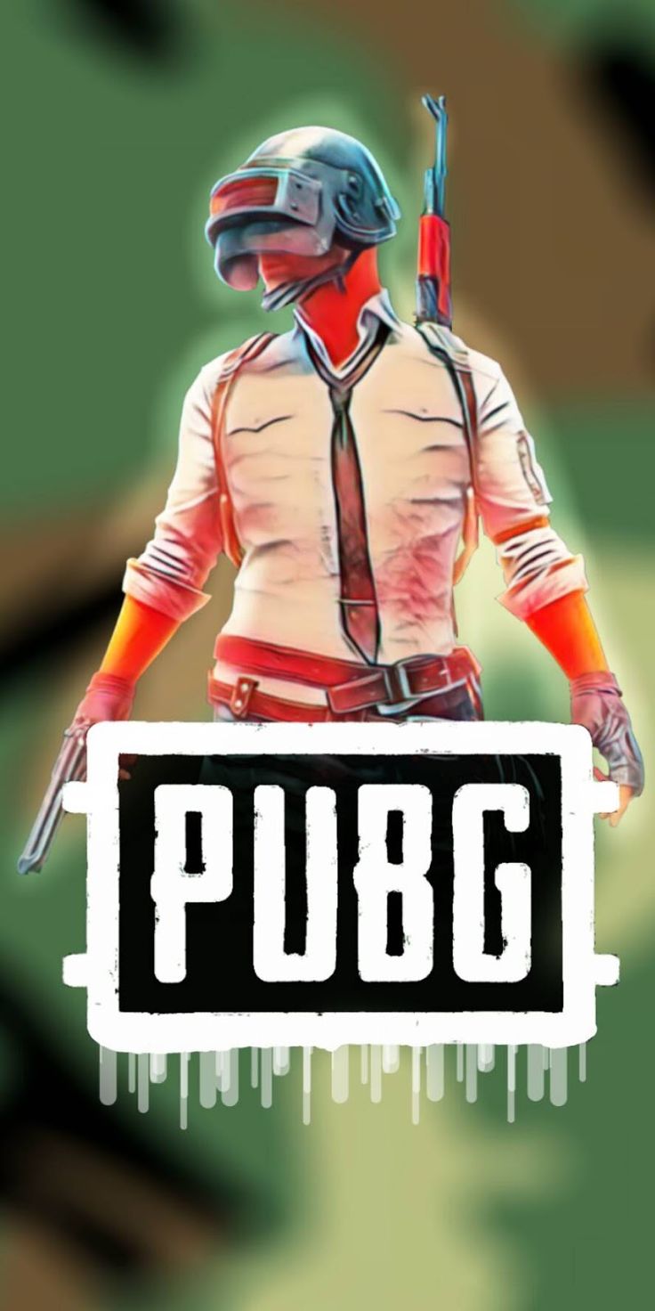 an image of a man holding a baseball bat and wearing a uniform with the word pubg painted on it