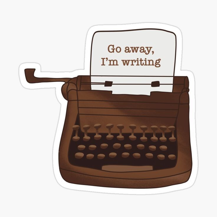 Vintage Typewriter Art For Writers Type Writer Aesthetic Vintage, Writer Stickers, Writers Aesthetic, Typewriter Art, Vintage Typewriter, Cute Emoji Wallpaper, Vintage Typewriters, Emoji Wallpaper, Aesthetic Vintage