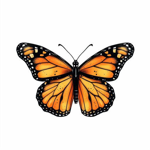 Professional Monarch Butterfly Tattoo Files Monarch Butterfly Drawing, Monarch Butterflies Art, Tattoo Sizes, Yellow Tattoo, Monarch Butterfly Tattoo, Electric Tattoo, Dark Tattoos, Card Butterfly, Tattoo Themes