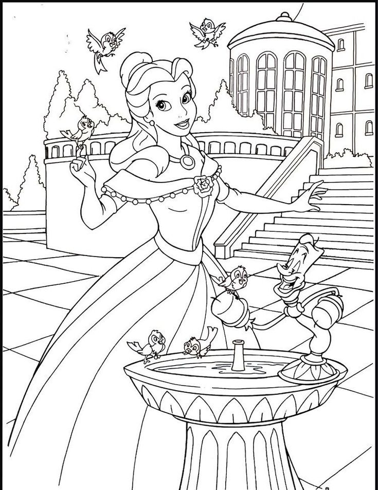 the princess and frog coloring pages for kids to print out on their own wallpaper