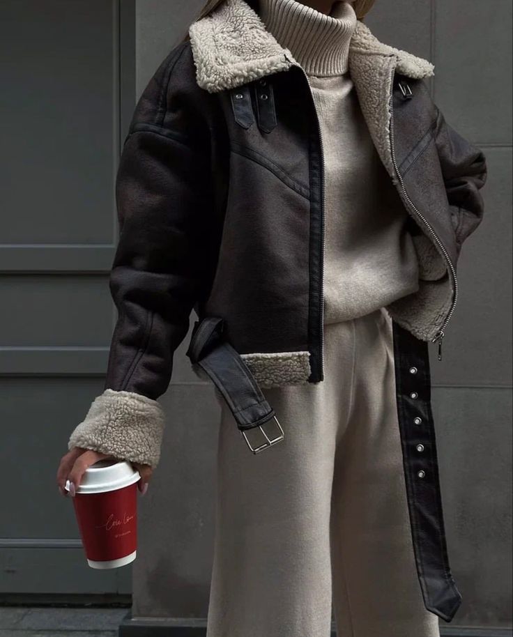 Winter Inspo Outfits, Korean Winter Outfits, Trendy Outfit Inspo, Winter Date Night Outfits, Stylish Winter Outfits, Winter Fashion Outfits Casual, Beige Outfit, Cold Outfits, Paris Outfits