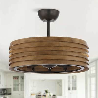 a wooden light fixture hanging from the ceiling