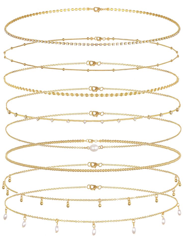 PRICES MAY VARY. HIGH QUALITY MATERIAL: Made of High Quality 18k Gold Plated Alloy and Shiny CZ, Sparkling and Exquisite, New Design Waist Chain, not Easy to Fade and Break ADJUSTABLE SIZE: All the Chains are Handmade, Length 75cm/29.5’’+20cm/7.8’’(Extender Chain), Adjustable Design can Suitable for Most People, Packaged in OPP Bag, Will not Entangled Together, Without the Trouble of How to Untie Chains SEXY HOT WAIST CHAIN: Simple Body Chain Belt can Highlight your Perfect Body, Lets your Hip a Cheap Elegant Waist Chain For Festivals, Cheap Adjustable Metal Waist Chain, Gold Waist Beads, Hip Chain, Hip Jewelry, Waist Jewelry, Waist Chain, Chain Belt, Belly Chain