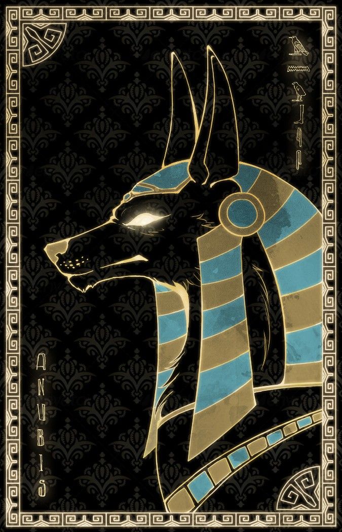 an egyptian dog with headdress on it's face and the word pharaoh written in