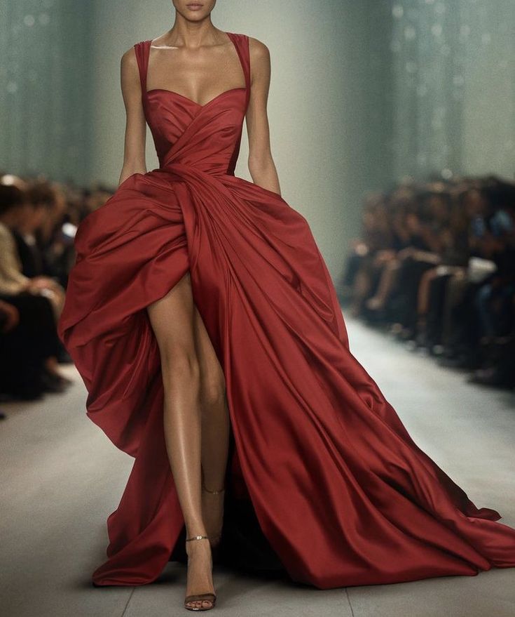 ᴠᴇɴᴇᴛɪᴀɴ ᴠɪᴏʟᴇᴛ on X: "red draped dress by Saiid Kobeisy https://t.co/MRPdAz9yXy" / X Saiid Kobeisy, Red Drapes, Red Carpet Gowns, Elegant Prom Dresses, Sweetheart Prom Dress, Taffeta Dress, Red Gowns, Couture Gowns, Glam Dresses