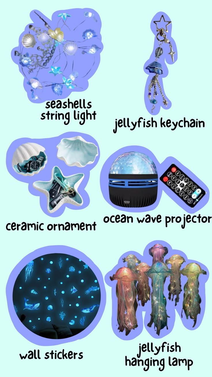 an image of different types of sea creatures