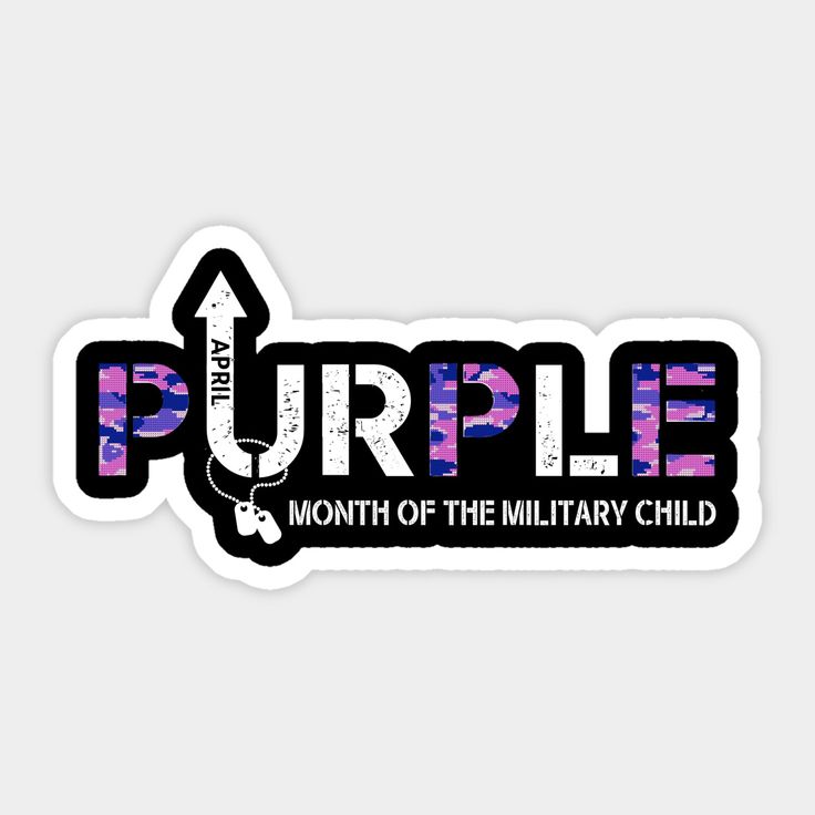 Gift for military soldier navy kid ,Military Child Month, Awareness Ribbon Purple Up, Strong Kid, April military child month,Mom,dad -- Choose from our vast selection of stickers to match with your favorite design to make the perfect customized sticker/decal. Perfect to put on water bottles, laptops, hard hats, and car windows. Everything from favorite TV show stickers to funny stickers. For men, women, boys, and girls. Purple Up For Military Kids, Military Month, Month Of The Military Child, Military Child Month, Military Soldier, Military Kids, Month Stickers, Military Soldiers, Month Gifts