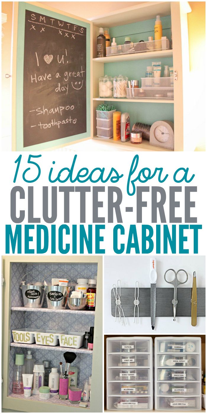 the top five ideas for a clutter - free medicine cabinet