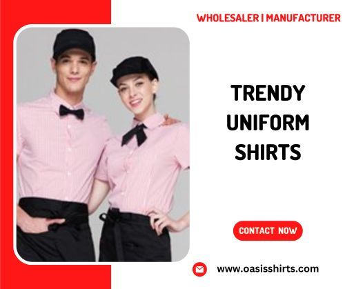 uniform shirts wholesale Custom Uniform, Uniform Dress, Uniform Shirts, Wholesale Shirts, Wholesale Suppliers, Dress Shirts, Professions, Oasis, Work Wear