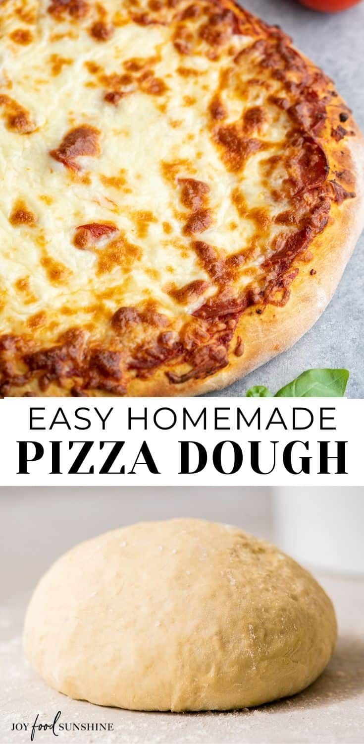 the homemade pizza dough is ready to be made into an appetizer or dessert