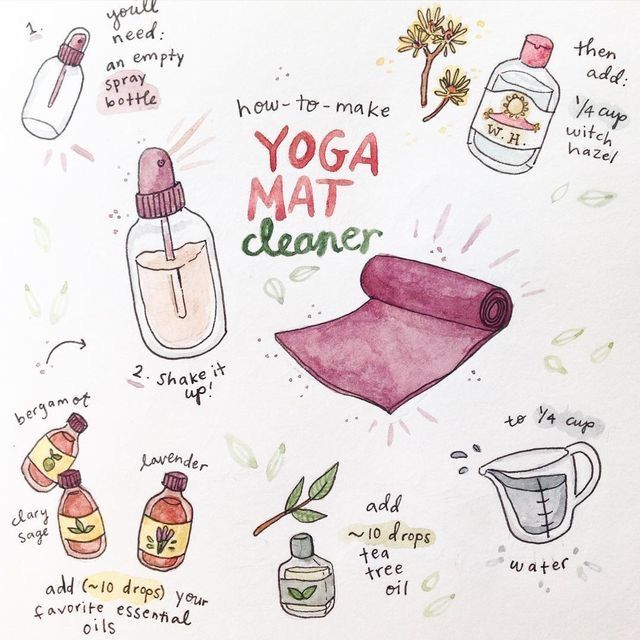 Diy Yoga Mat Cleaner, Yoga Mat Diy, Witch Yoga, Diy Yoga Mat, Yoga Mat Cleaner, Diy Yoga, Yoga Flows, Ashtanga Vinyasa Yoga, Body Transformations