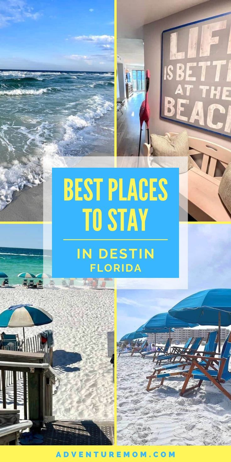 the best places to stay in destin florida