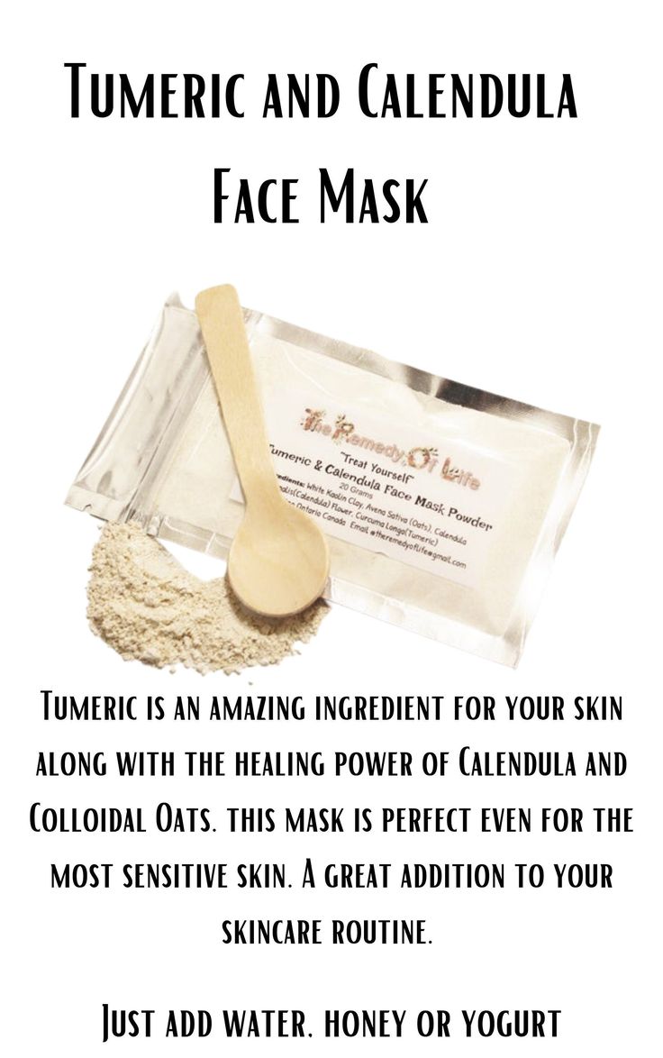 This mask provides balance of skin nourishing Turmeric with detoxifying Kaolin clay, along with the healing properties of calendula and oat Powder. Created for all skin types to give you that SPA like feeling at home without the use of those harsh chemicals and additives. For the perfect blend you can add this mask to yogurt and honey, or water.  There is enough powder to try all three options. :) TO USE: Mix 1-2 spoonful's (with spoon provided) in a small dish with a small amount of water, until a nice paste is formed. Apply a thin layer to freshly cleansed skin, avoiding eye area, and relax or 10-15  minutes. (Until Mask is completely Dry) Rinse with warm water and pat dry. Follow with your favorite moisturizer. 15 grams per pouch- Enough for  4-5 Face Masks. And comes with 1 - 100% Poly Face Mask Clay, Face Mask Powder, Powder Face Mask, Feeling At Home, Turmeric Face, Mask Powder, Powder Face, Turmeric Face Mask, Ingredient Labels