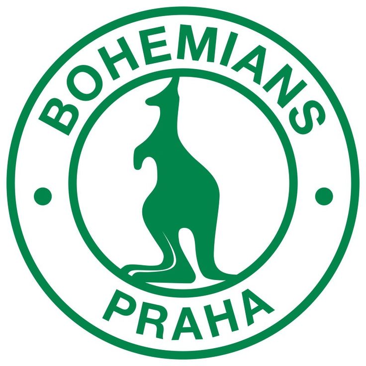 the logo for bohemian's praha is shown in green on a white background