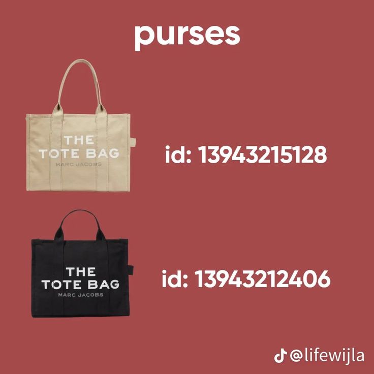 the tote bag is shown in three different colors