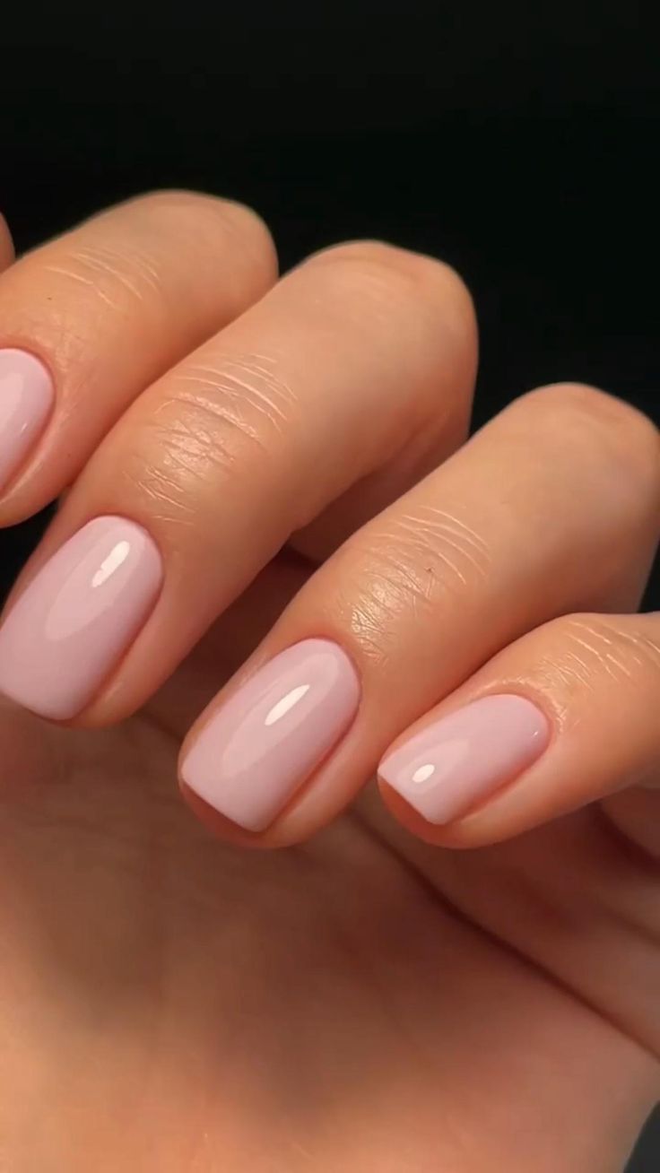 Pretty pink nails | Pink nails, Pink gel nails, Squoval acrylic nails Squoval Acrylic Nails, Pretty Pink Nails, Short Pink Nails, Natural Gel Nails, Bridesmaids Nails, Squoval Nails, Pink Gel Nails, Short Gel Nails, Pink Gel