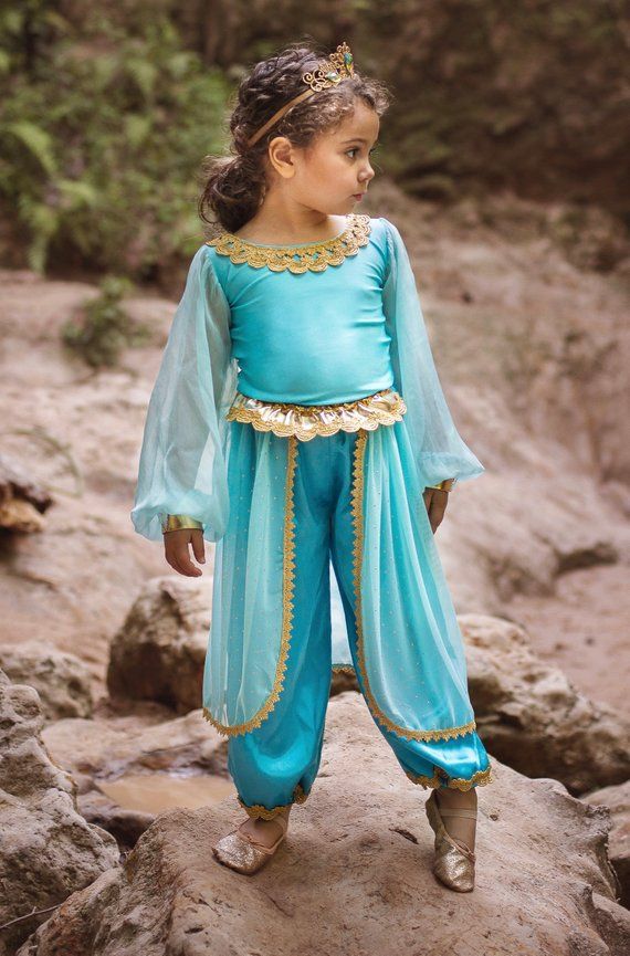 Princess Costume Princess Jasmine Inspired Girls Costume | Etsy in 2021 ...