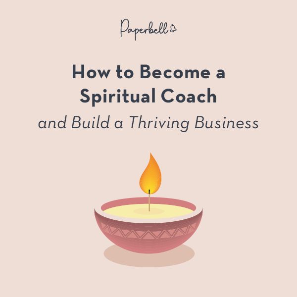 a candle with the words how to become a virtual coach and build a thriving business