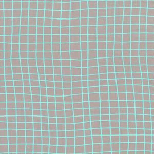 a gray and blue checkered fabric with small squares